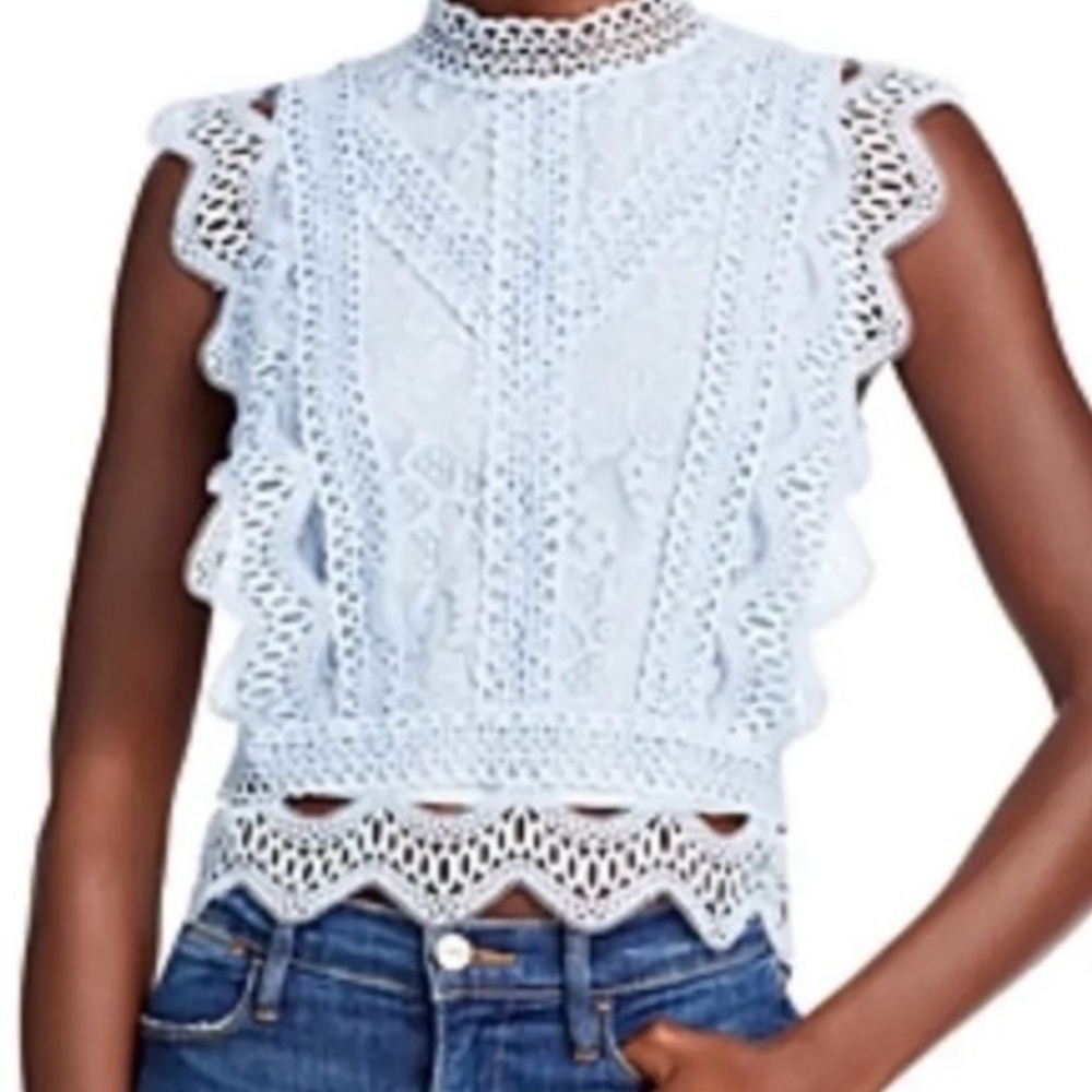 Lucy Paris Abigail crop top